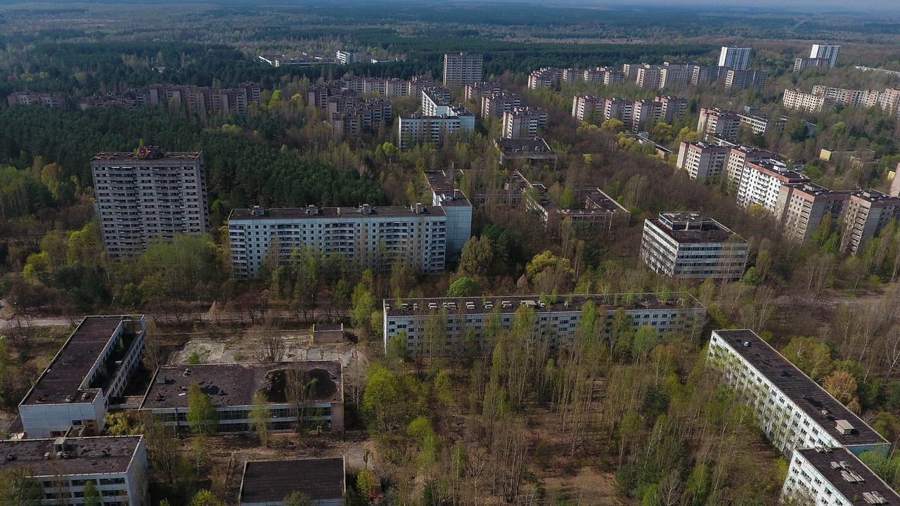 Atypical views of Pripyat - Pripyat, Drone, Longpost