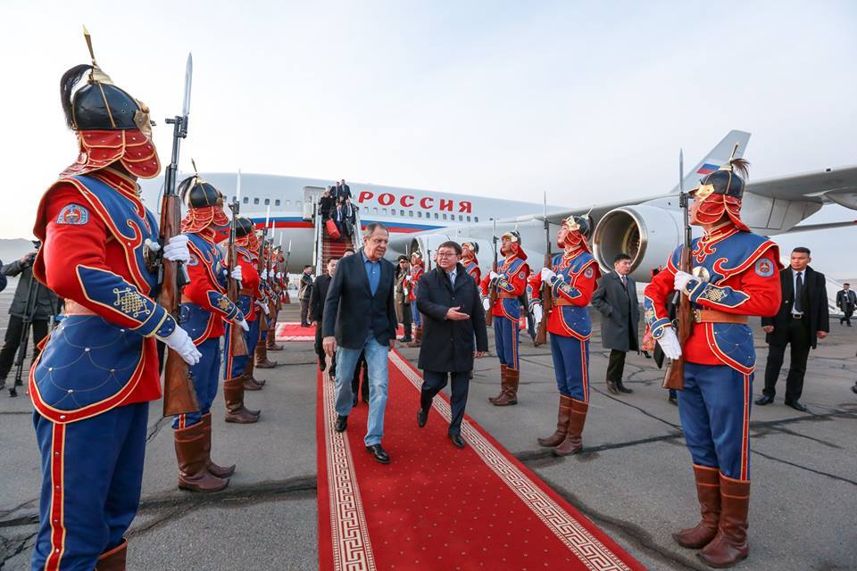 Lavrov came to Mongolia in jeans - Sergey Lavrov, Politics, Mongolia