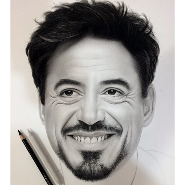 Photorealistic portraits drawn with a simple pencil. Written by Ayman Fahmy. - Drawing, Pencil, Celebrities, Longpost