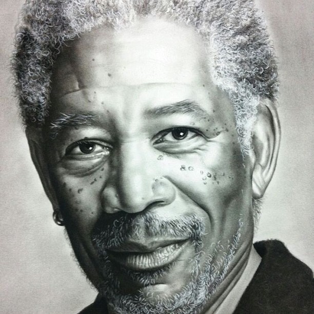 Photorealistic portraits drawn with a simple pencil. Written by Ayman Fahmy. - Drawing, Pencil, Celebrities, Longpost