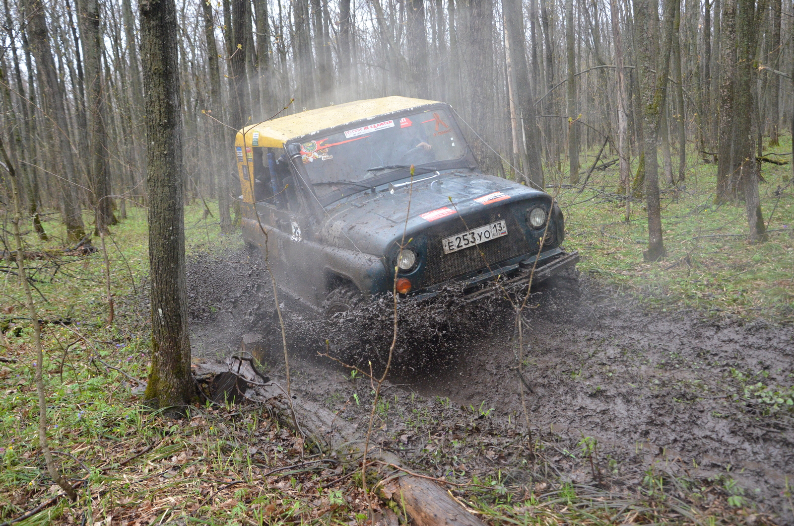 Felling 2016 - My, Saransk, Off road, Competitions, Orientation, 4x4, UAZ, Longpost, D7000