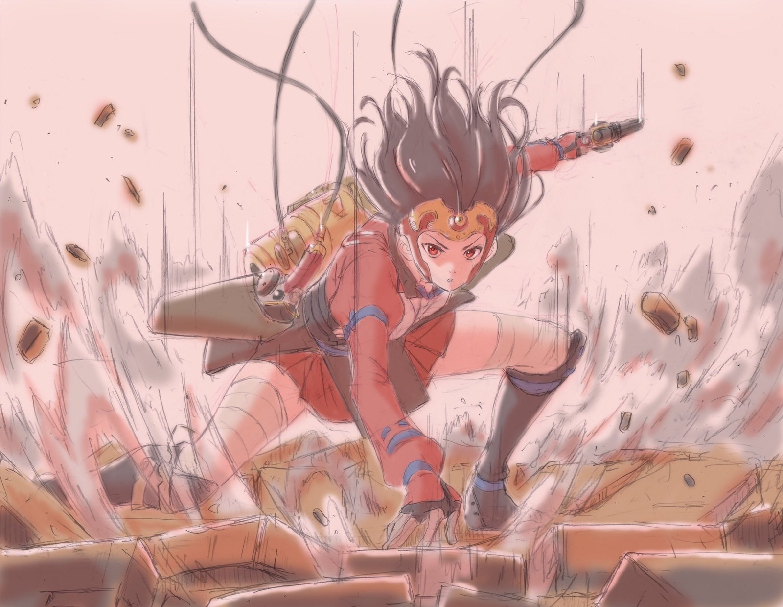 Koutetsujou no kabaneri art | Пикабу