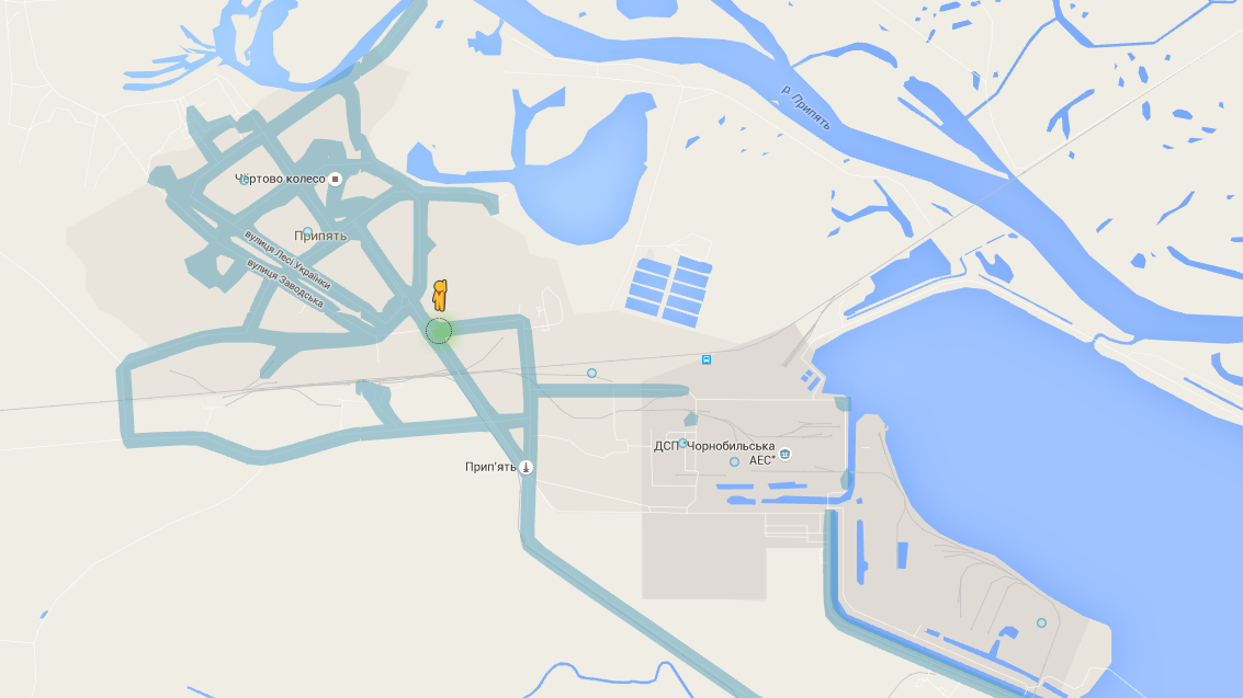Google Maps добавили панорамные снимки Припяти и Чернобыля