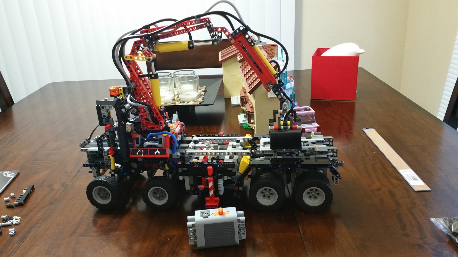 My best days - My, Lego technic, Dad, Lego, I collected it myself, Longpost, Father, With your own hands