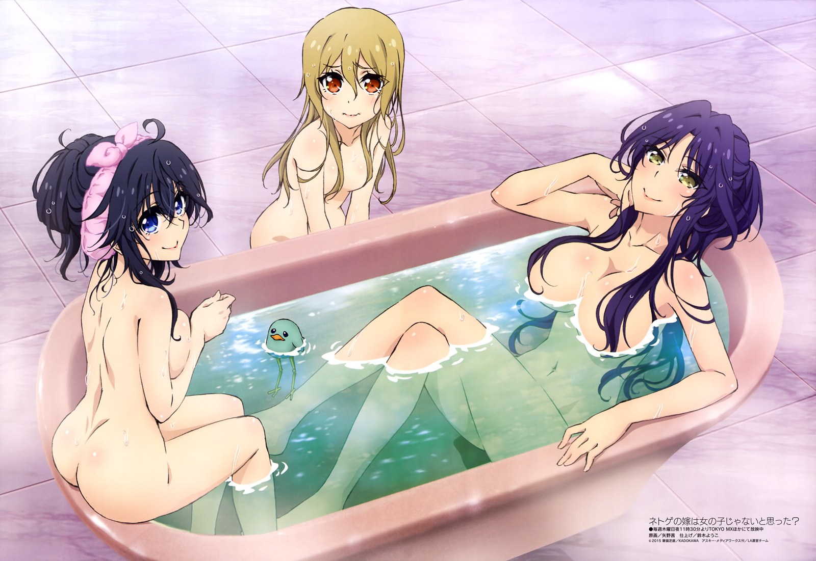 Netoge no yome wa onna no ko janai to omotta? - NSFW, Anime art, , Segawa akane, Tamaki ako, Anime, Netoge no yome