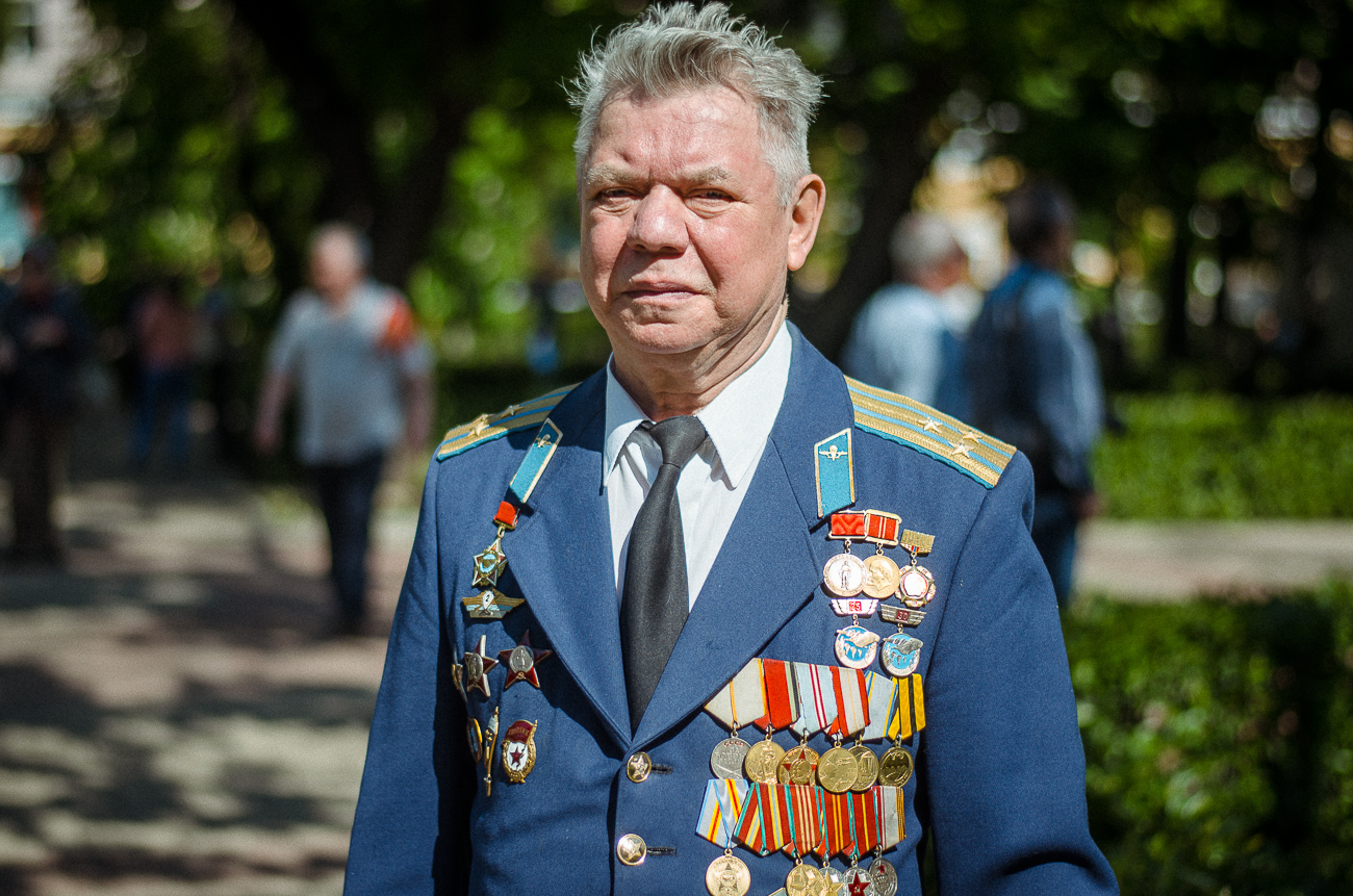 Фото ветеранов на Параде Победы в Воронеже | Пикабу