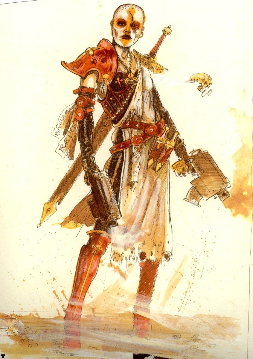 Warhammer Artists Part 1 - John Balanche. - Warhammer 40k, Warhammer, , , Inquisition, Longpost, John Blanche