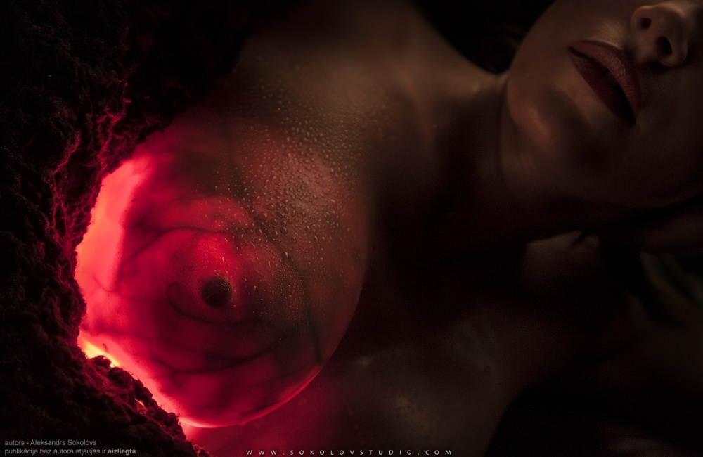 Breast experiments continue. - NSFW, Erotic, Breast, Photo, Light, Images, Longpost