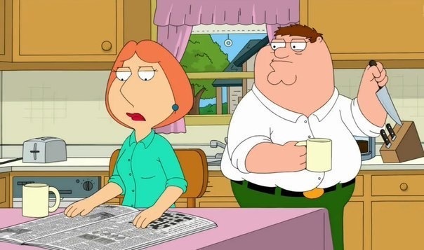 Serious talk - Serials, Storyboard, Family guy, Peter and Lois, Sitcom, Cartoons, Longpost