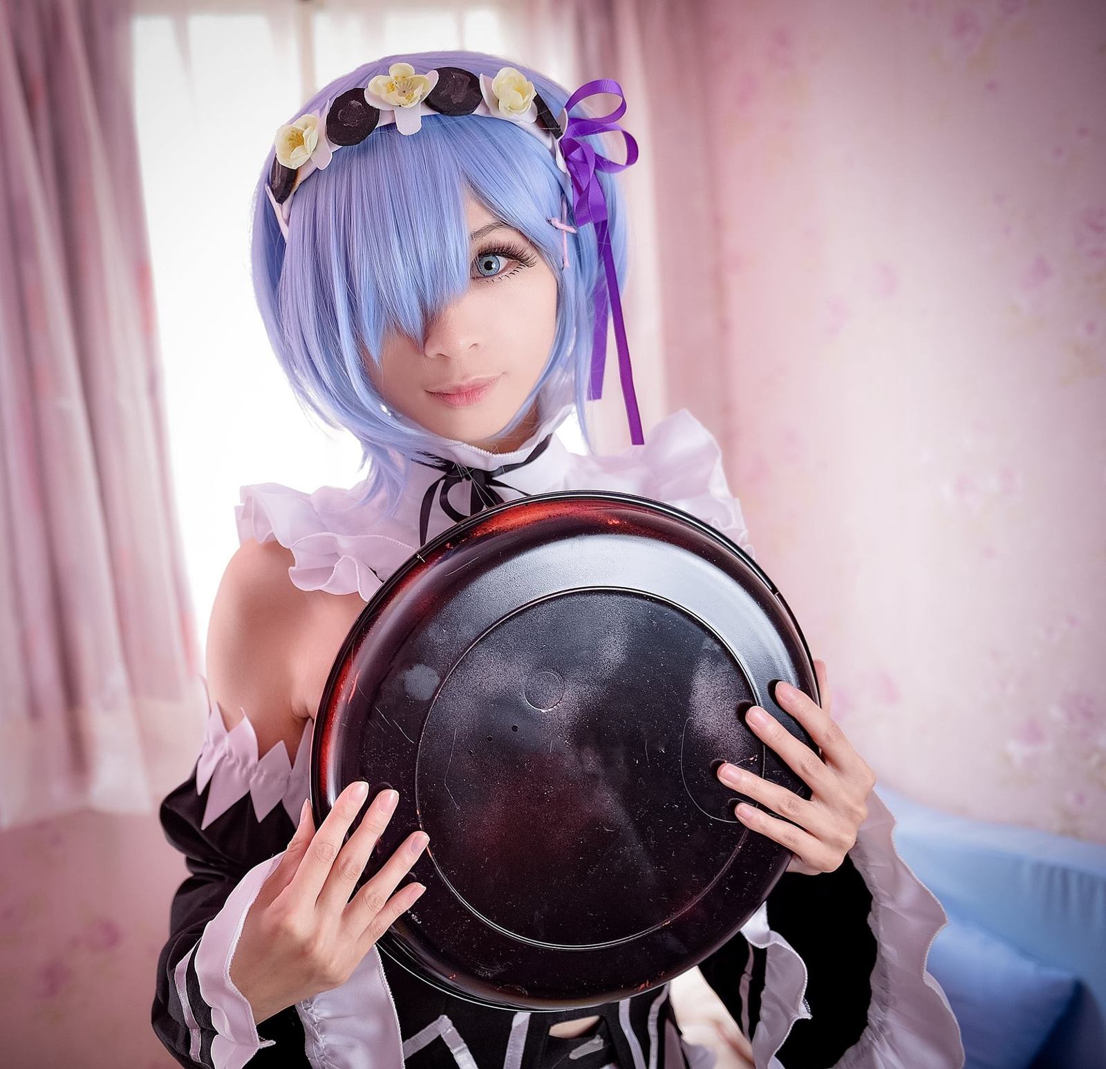 Косплей на Рам и Рем из Re:zero от Miffy и Ala | Пикабу