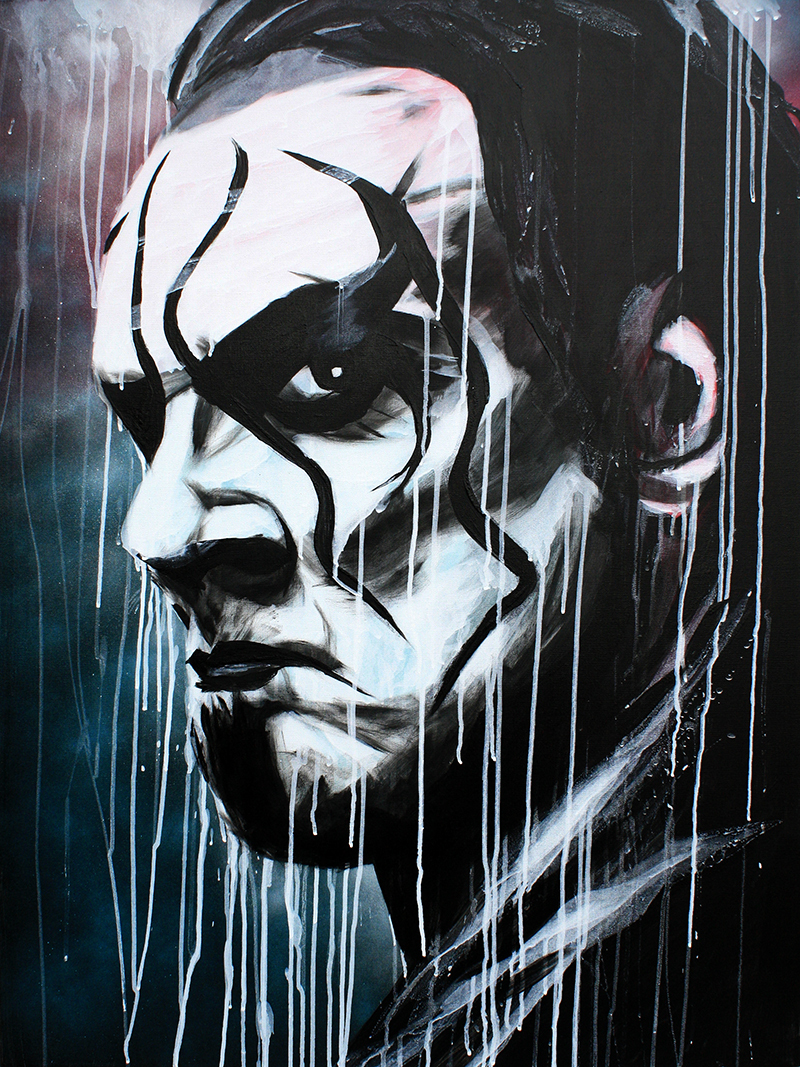 Sting - Not mine, Wrestling, Art, Rob Schamberger