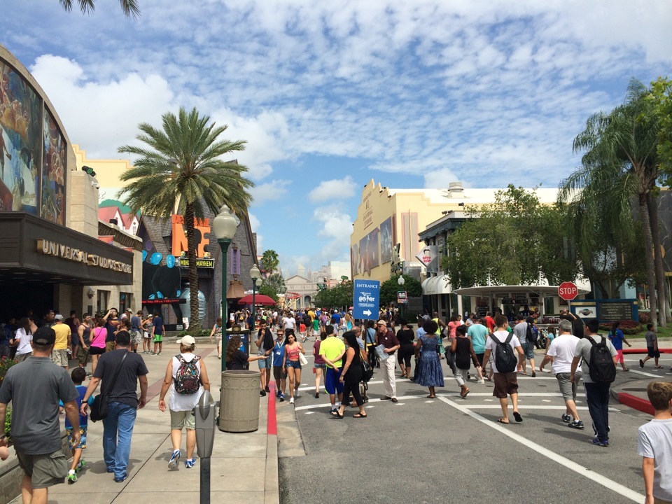 Florida, Orlando - UNIVERSAL STUDIOS Amusement Park. Part 1 - My, Universal Studios, Amusement park, Orlando, Attraction, Video, Longpost, Universal pictures