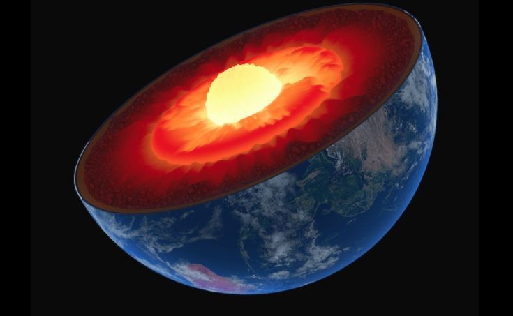 Physicists look inside the Earth - Land, Core, Scientists, Physicists