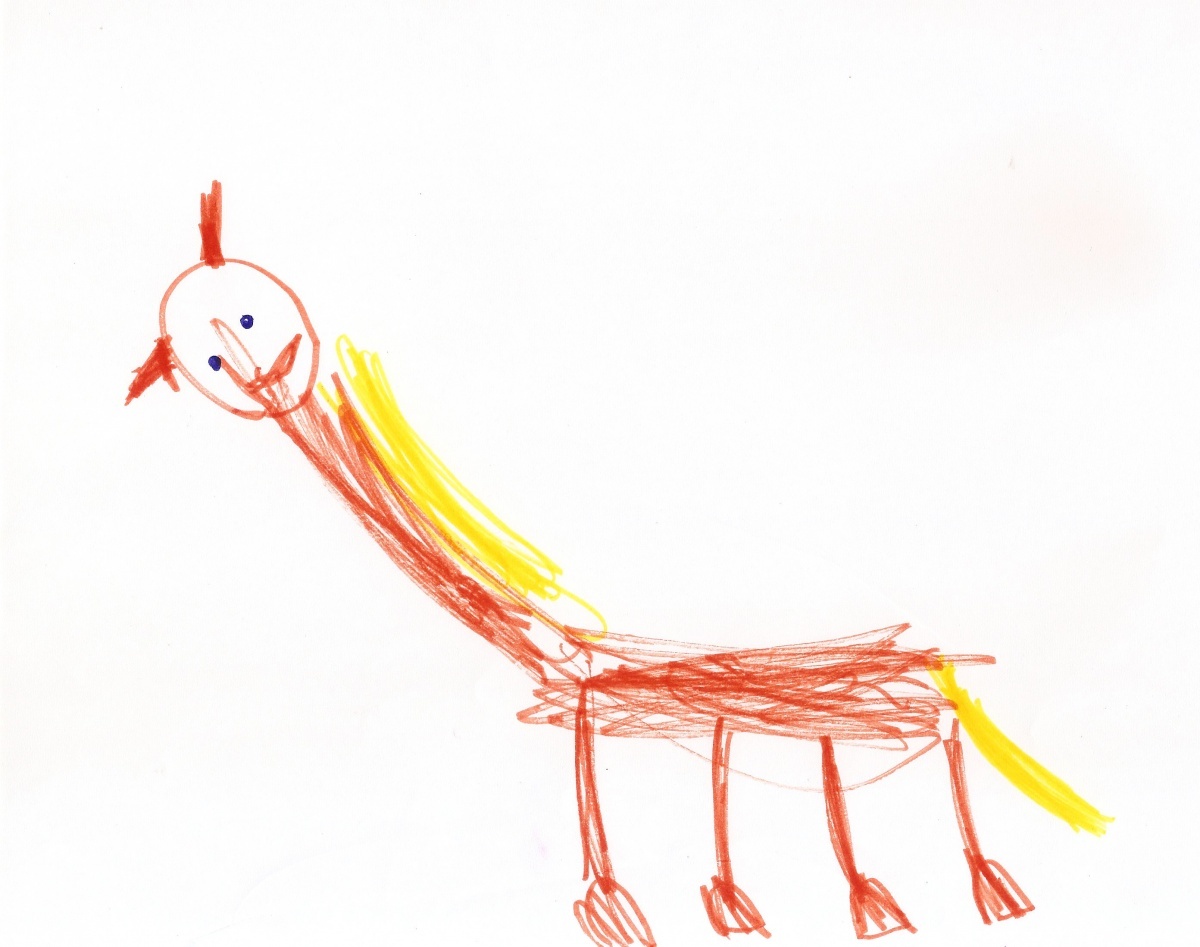 Детский рисунок. | Пикабу