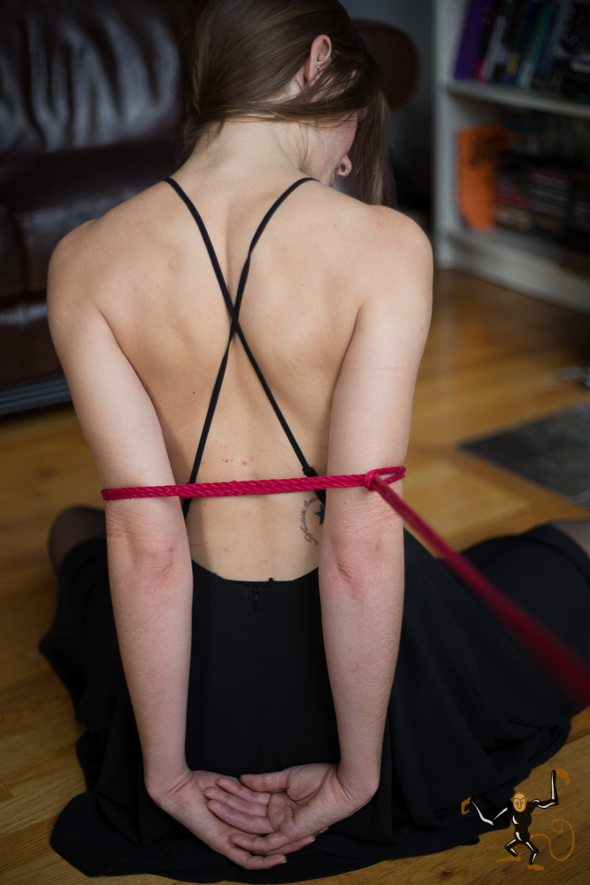 Hand binding (bondage) - NSFW, Shibari, Bondage, BDSM, Longpost, Daytime