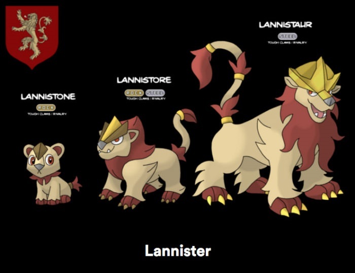 Pokemon Game of Thrones - Pokemon, Game of Thrones, 9GAG, Longpost