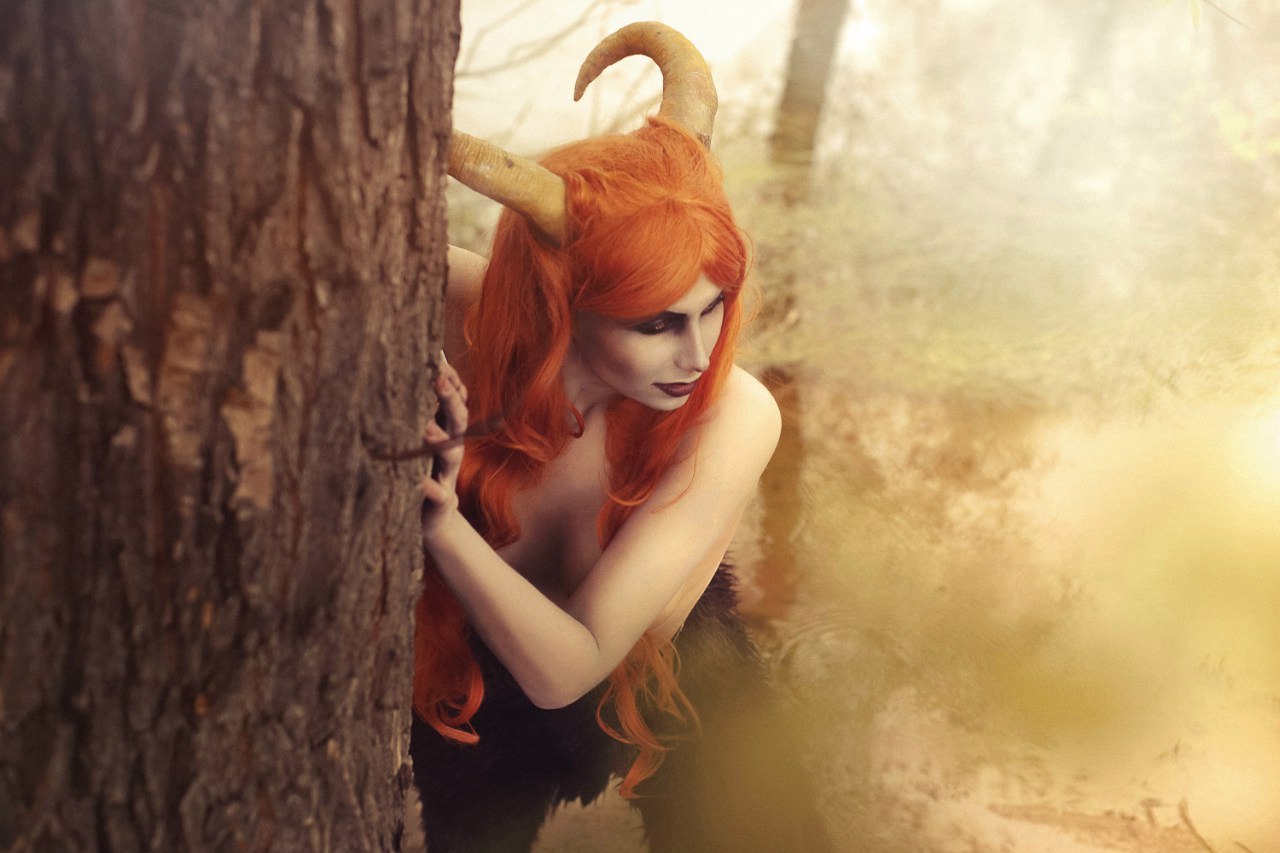 I was walking through the forest, I saw - the succubus was sitting. I sat next to it and became depressed. - reverse chronicle of events - NSFW, Cosplay, Russian cosplay, Witcher, The Witcher 3: Wild Hunt, The Witcher 3: Blood and Wine, , Longpost