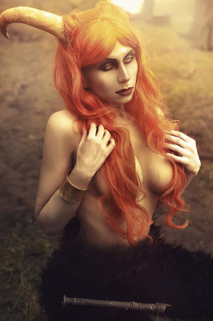 I was walking through the forest, I saw - the succubus was sitting. I sat next to it and became depressed. - reverse chronicle of events - NSFW, Cosplay, Russian cosplay, Witcher, The Witcher 3: Wild Hunt, The Witcher 3: Blood and Wine, , Longpost