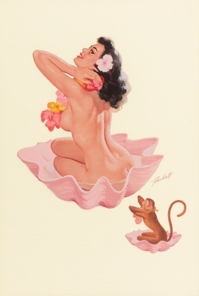 Long post Pin Up girl for my subscribers - NSFW, , Pin up, Longpost