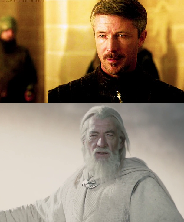 Know firsthand what timeliness is - My, Game of Thrones, Battle of the Bastards, Serials, Gandalf, Spoiler, PLIO, Lord of the Rings, Petyr Baelish
