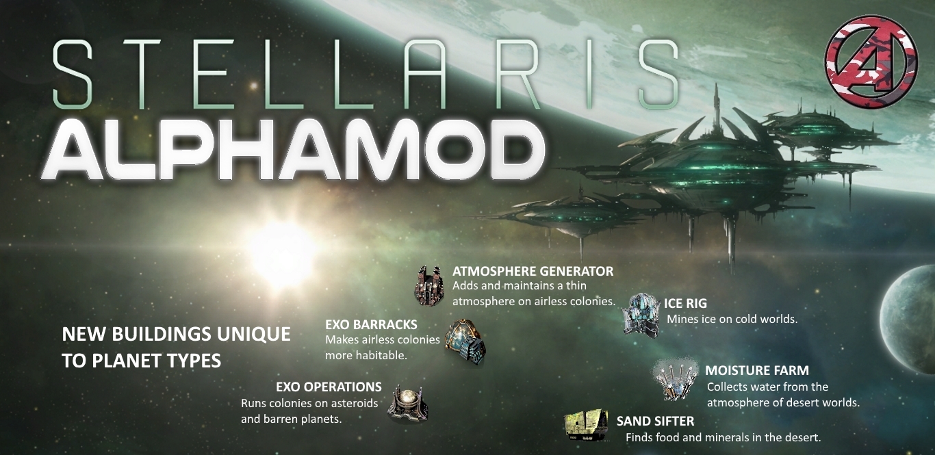 АЛЬФА-МОД - неофициальный большой аддон для Stellaris. | Пикабу