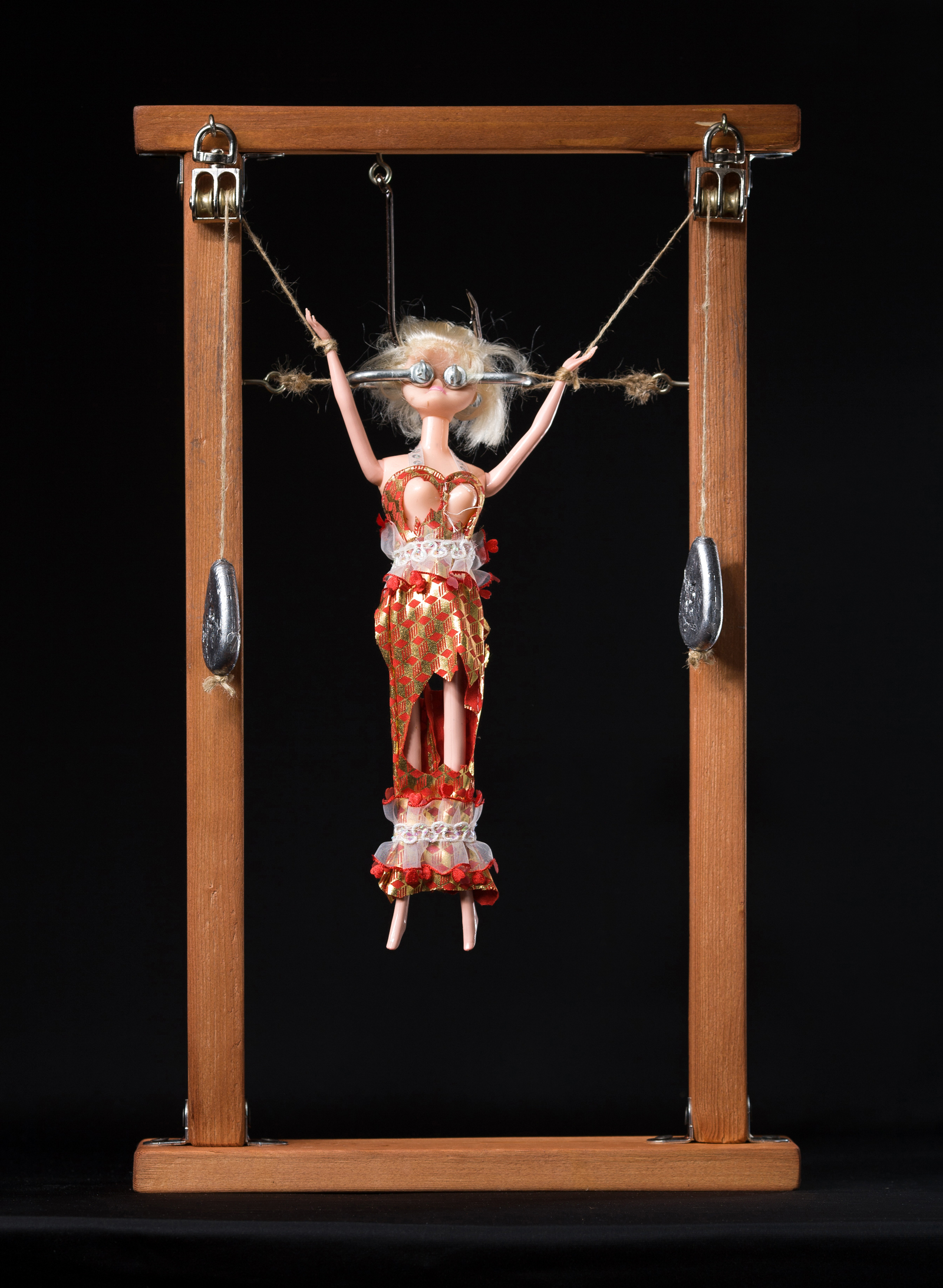 Art installations by artist Roger Singer - NSFW, My, Art, Horror, Doll, BDSM, , Longpost