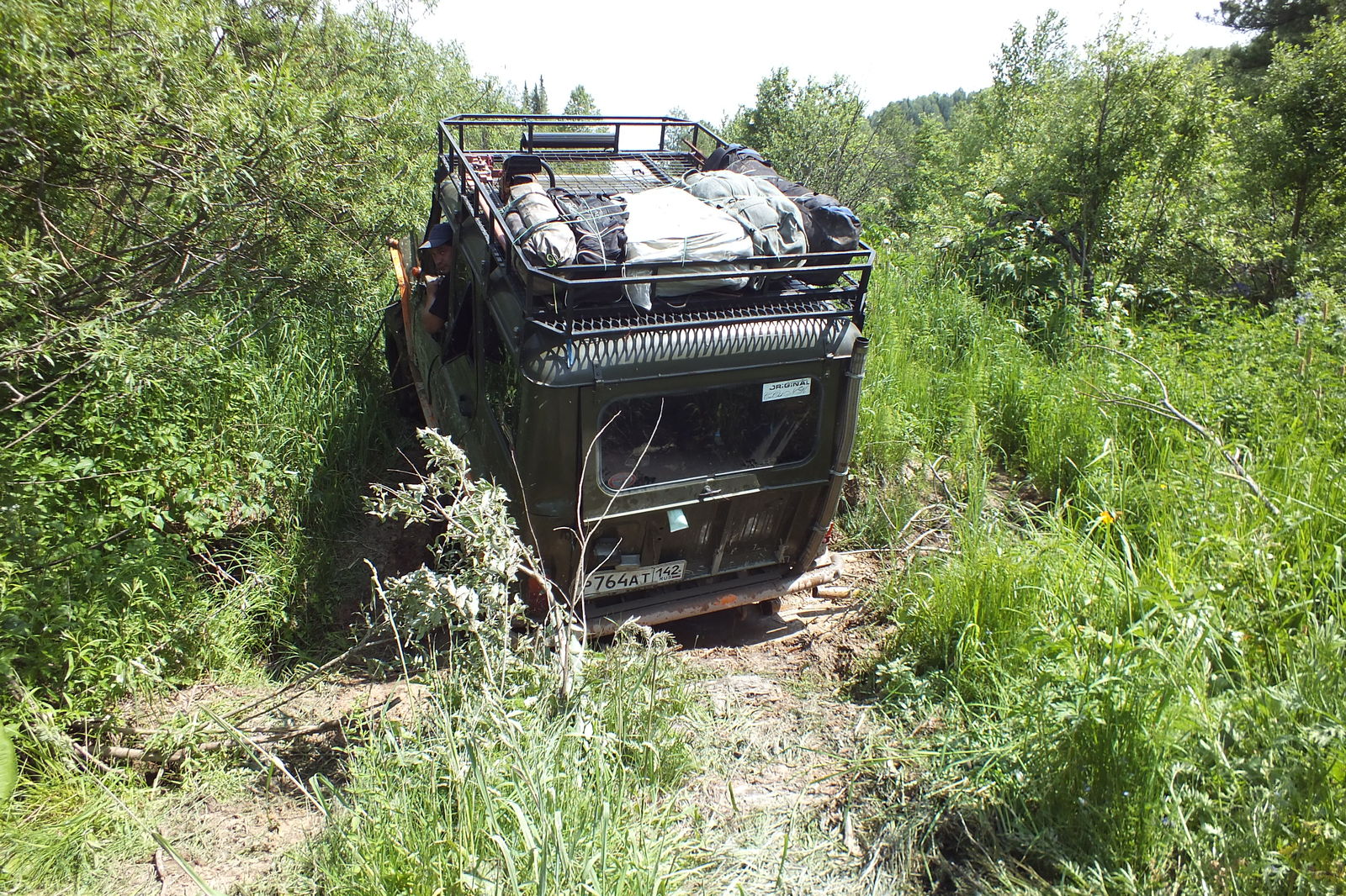 Route of Memory - Taiga breakthrough 2016 - My, Cruzak, Legend 306, Toyota Land Cruiser, Sheregsh, Jeep, Longpost