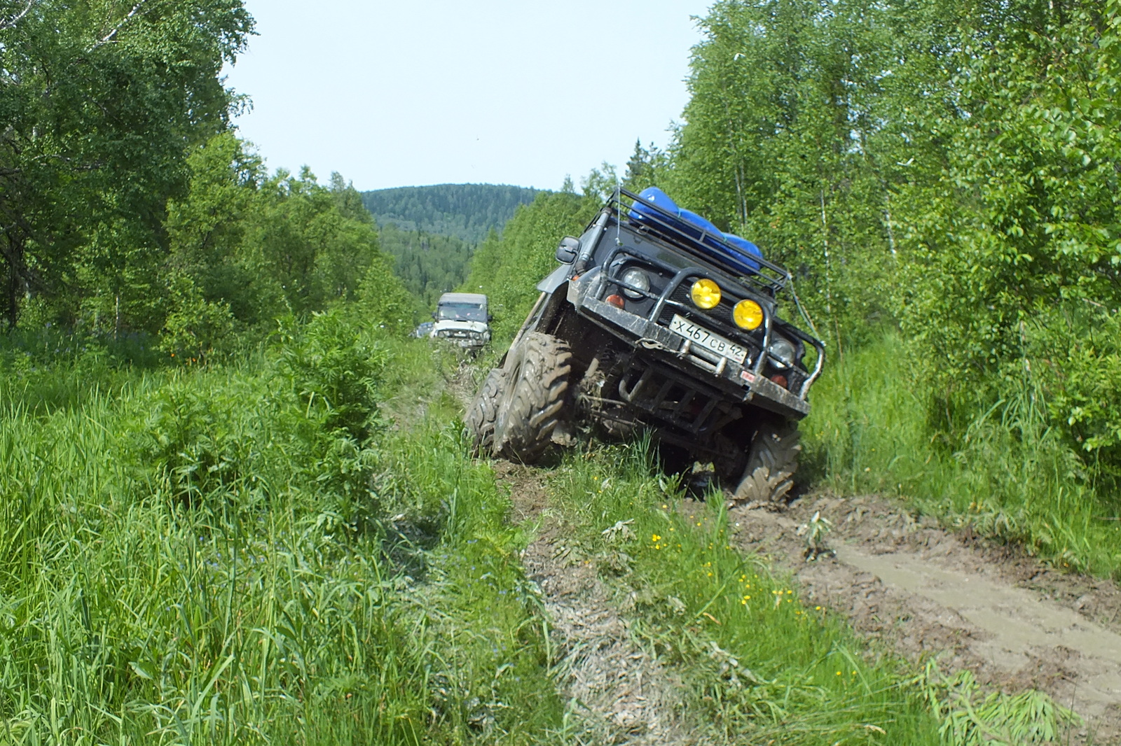 Route of Memory - Taiga breakthrough 2016 - My, Cruzak, Legend 306, Toyota Land Cruiser, Sheregsh, Jeep, Longpost