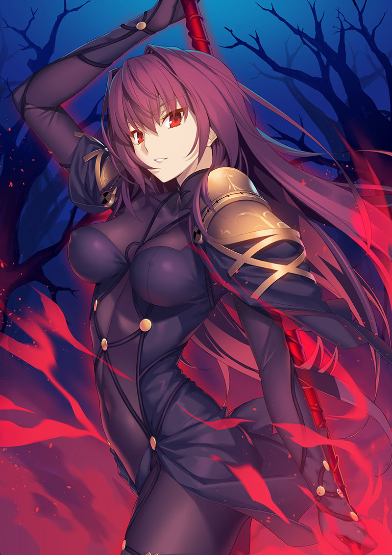 Scathach. - Anime, Anime art, Fate, Scathach, Fate grand order