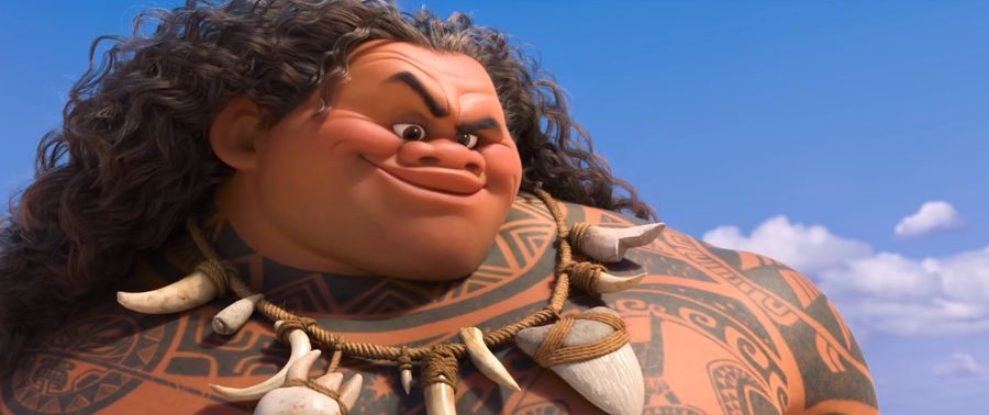 New Zealand MP, Jenny Salesa, dug up the image of the demigod Maui in the Disney cartoon Moana, - Cartoons, Moana, Walt disney company