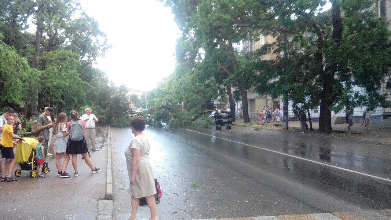 A 15-minute rain passed in the center of Sevastopol - My, Потоп, State of emergency, Sevastopol, Crimea, Longpost