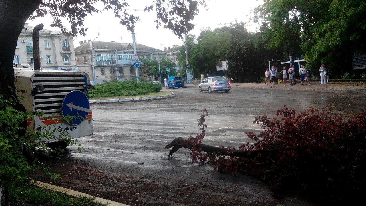 A 15-minute rain passed in the center of Sevastopol - My, Потоп, State of emergency, Sevastopol, Crimea, Longpost