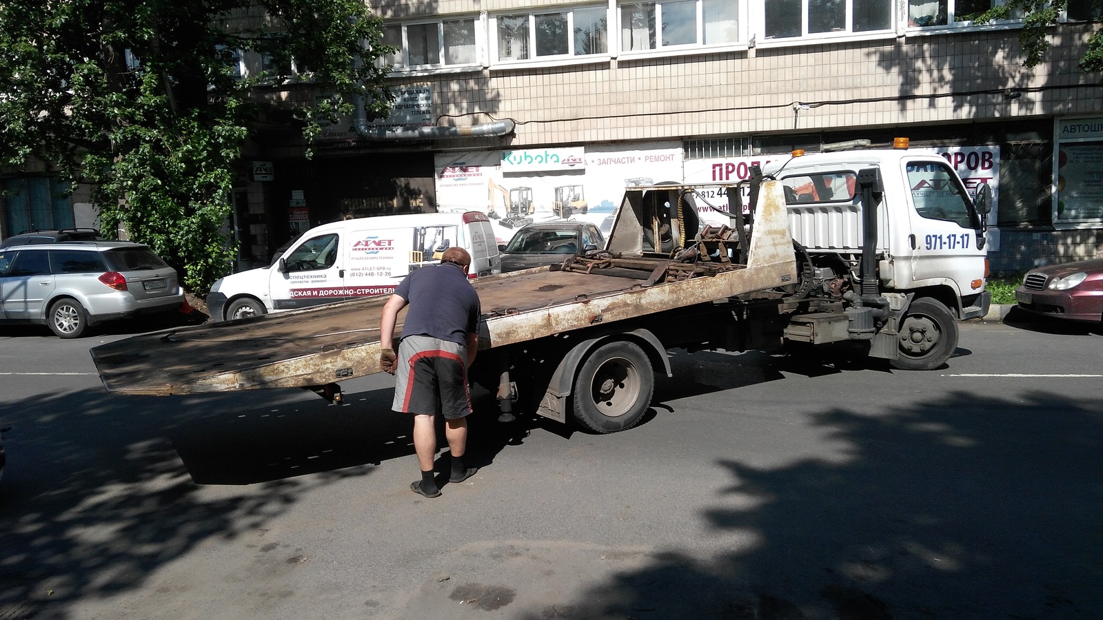 Беспредел эвакуации в СПб | Пикабу