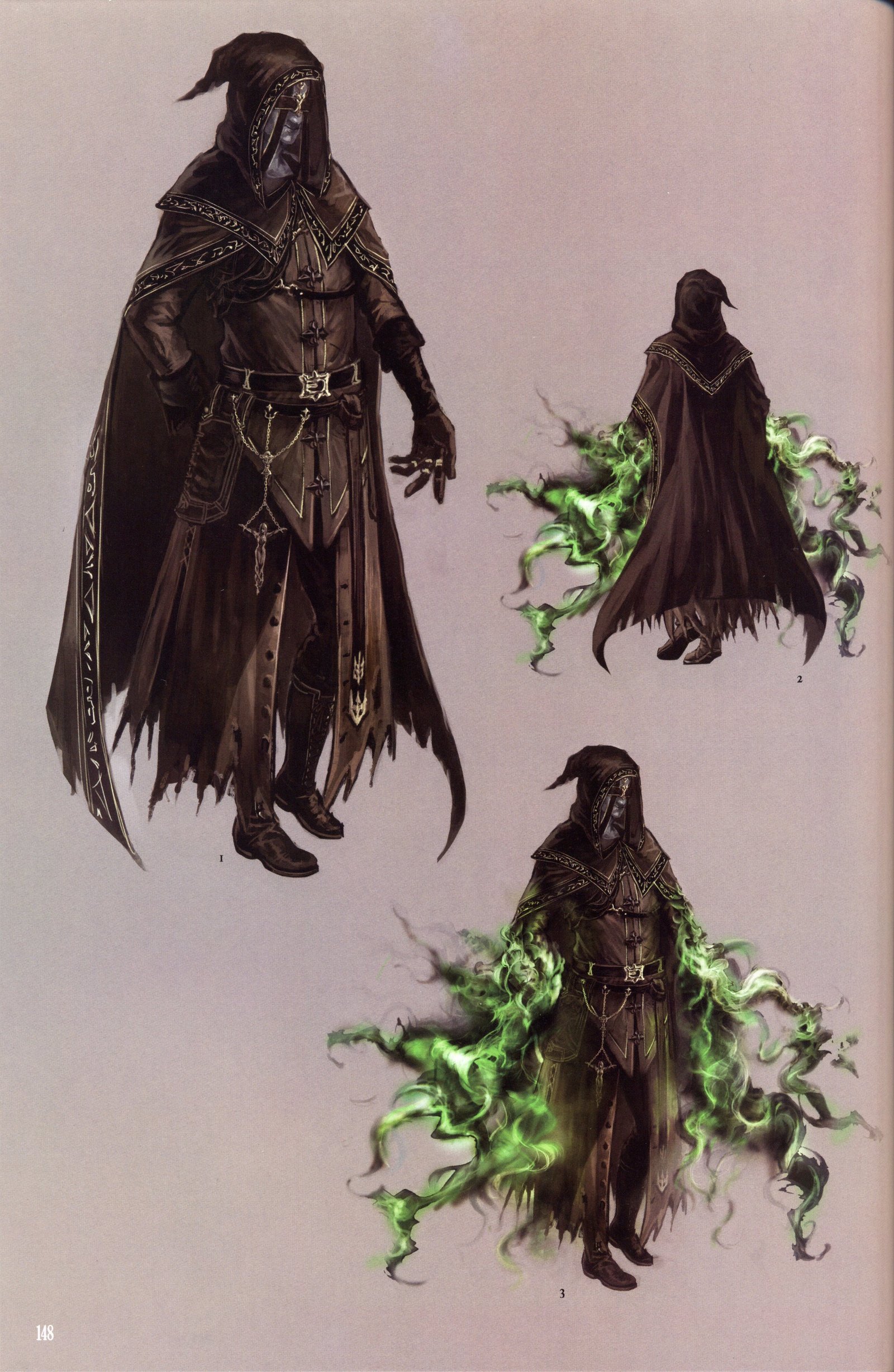 Концепт-арты персонажей из Dark Souls 2, длиннопост №2