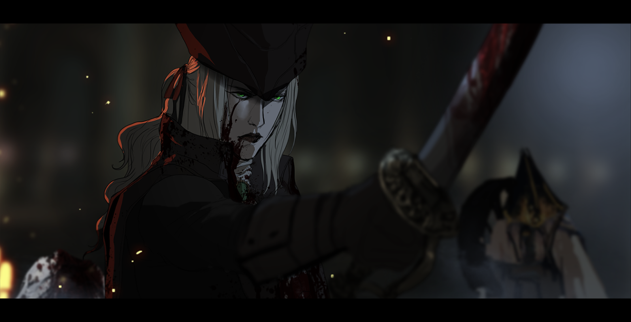 Bloodborne art by Banished Shadow | Пикабу