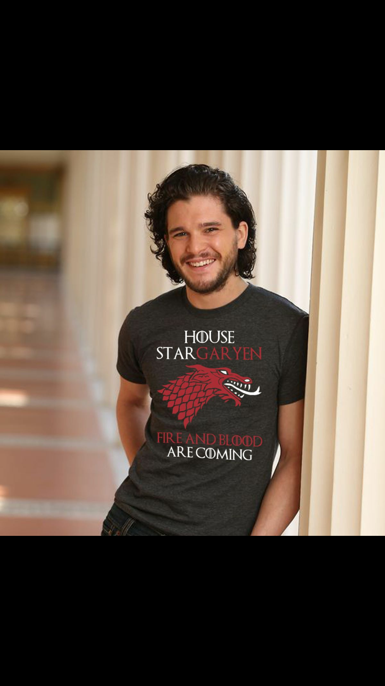 Fire and Blood are Coming - Game of Thrones, Jon Snow, John Targaryen, Photoshop