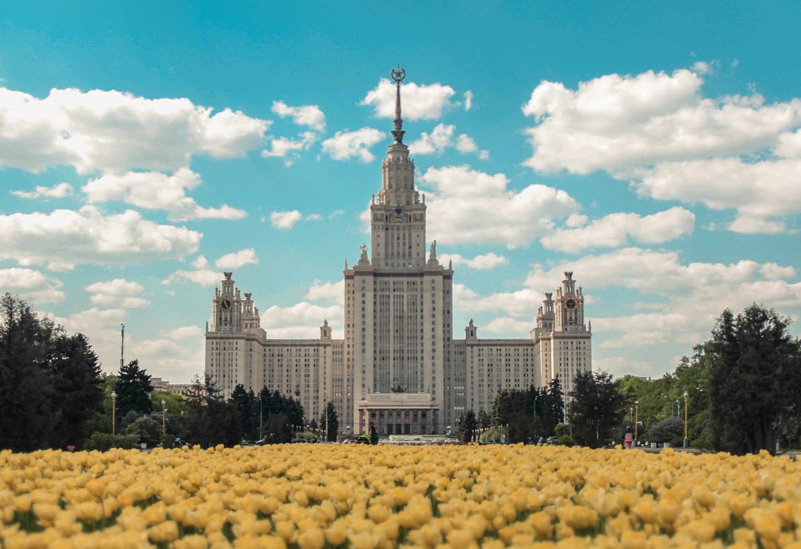 Главное здание МГУ | Пикабу