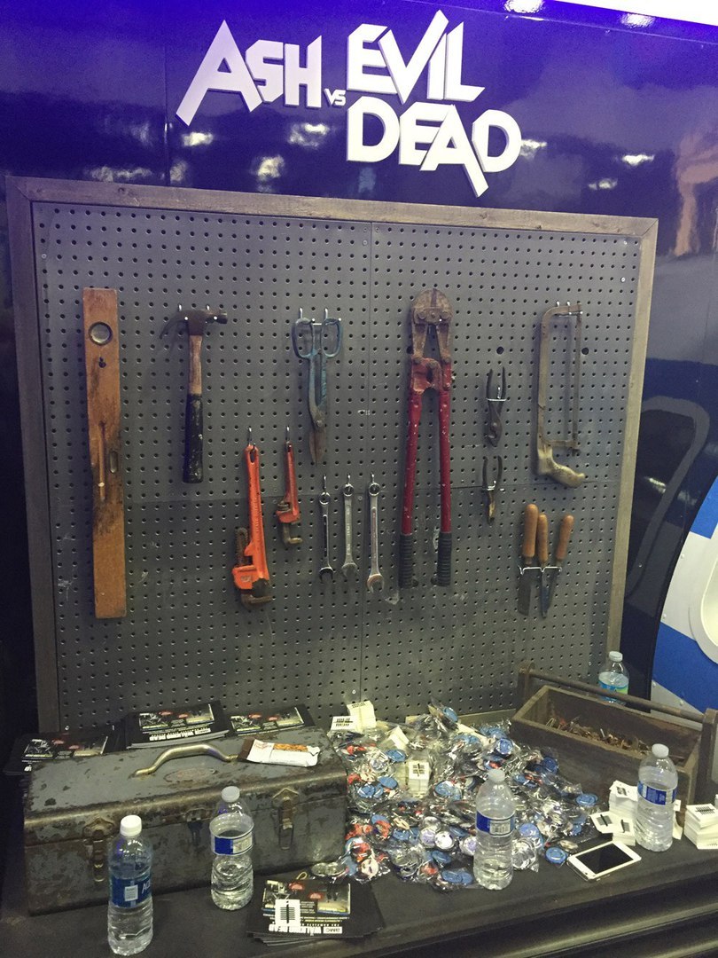 Hut from Ash vs Evil Dead at Comic-Con - Evil Dead, Comic-con, Exhibition, Longpost