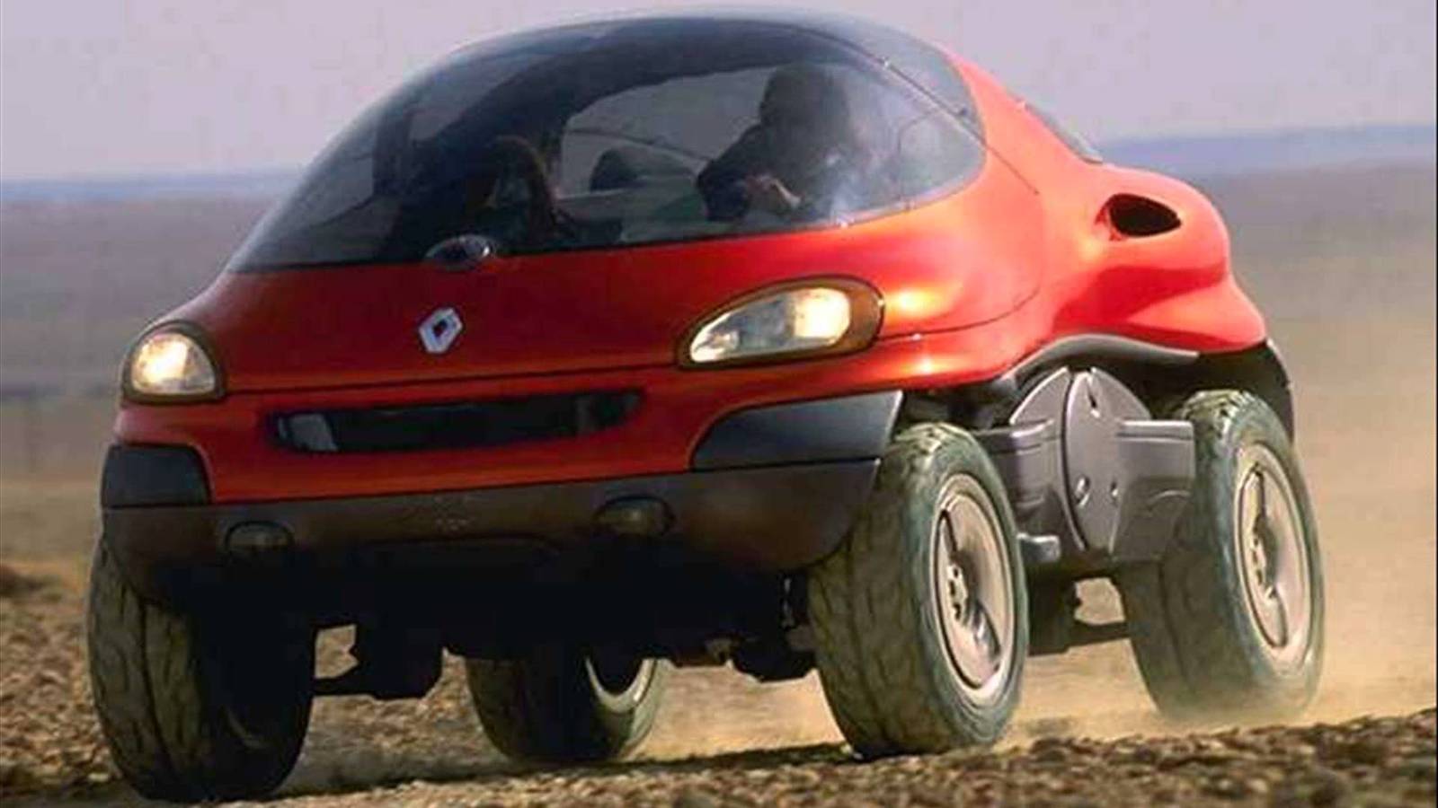 1993 Франция. Renault Racoon - амфибия | Пикабу