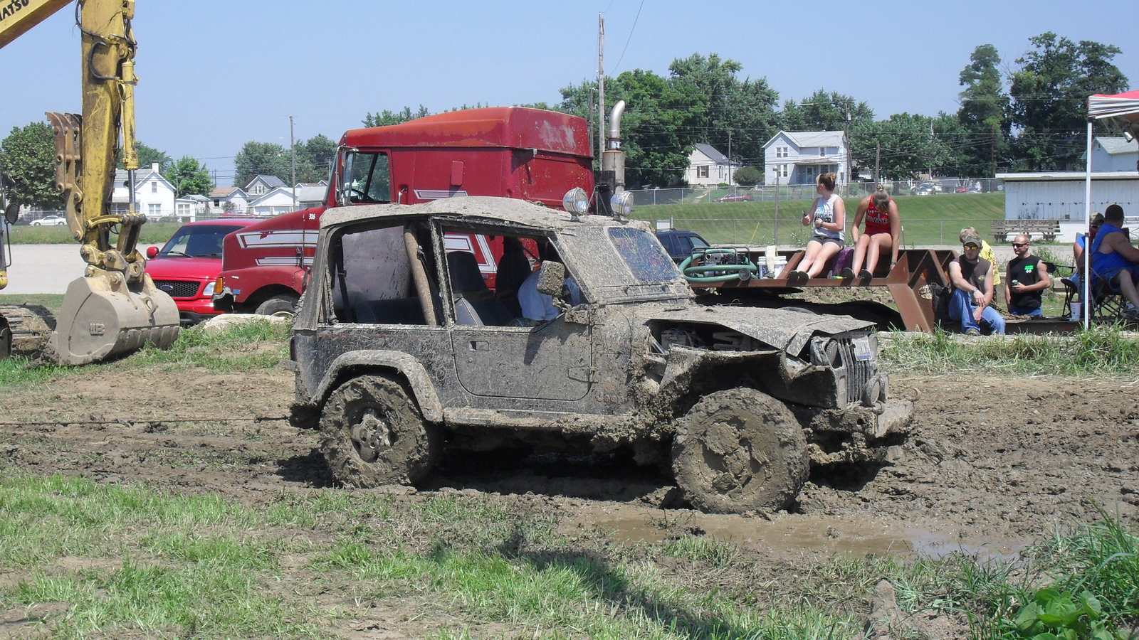 Американские развлечения - Mud Bog | Пикабу