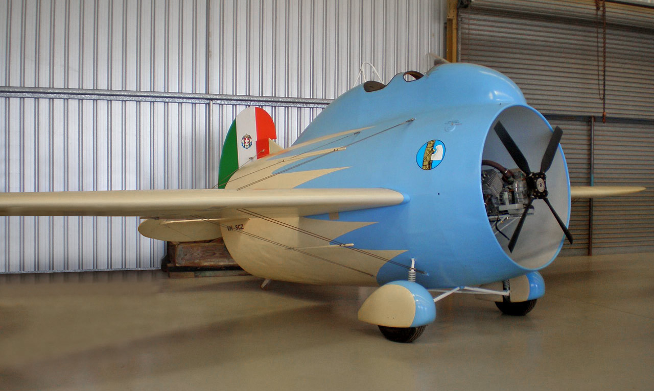 Stipa-Caproni - Aviation, Italy, Longpost