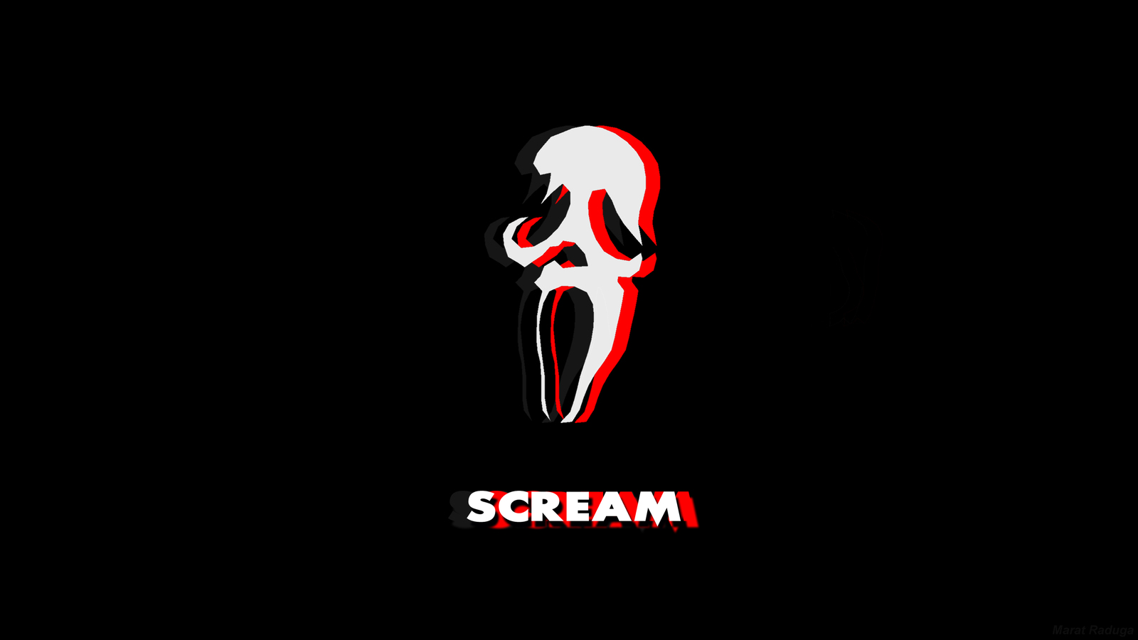 Scream (Крик) Wallpapers 2560x1440 (QHD) и арты | Пикабу