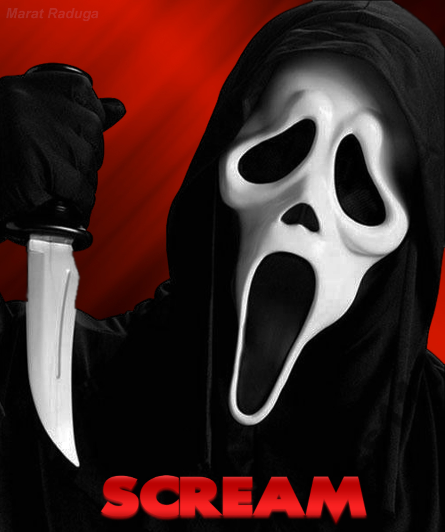 Scream (Крик) Wallpapers 2560x1440 (QHD) и арты | Пикабу