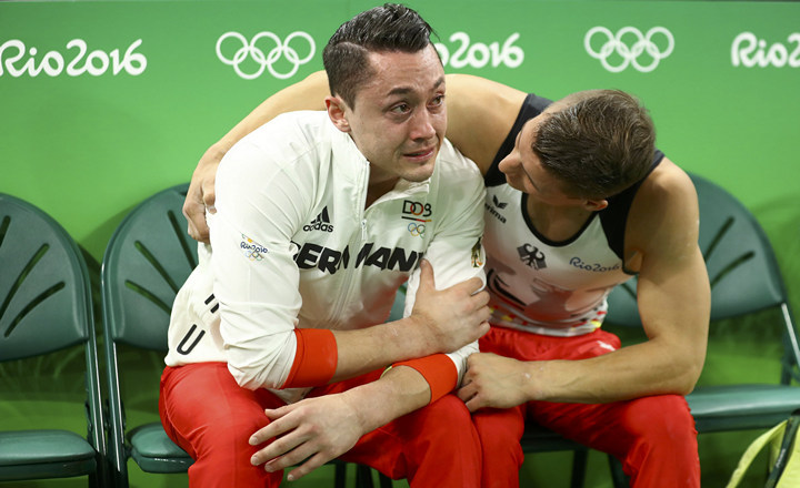 I cried like a schoolboy. The feat of the German gymnast - Photo, Longpost, Olympiad, Gymnastics, Germany squad, Courage, Injury, Olympic Games