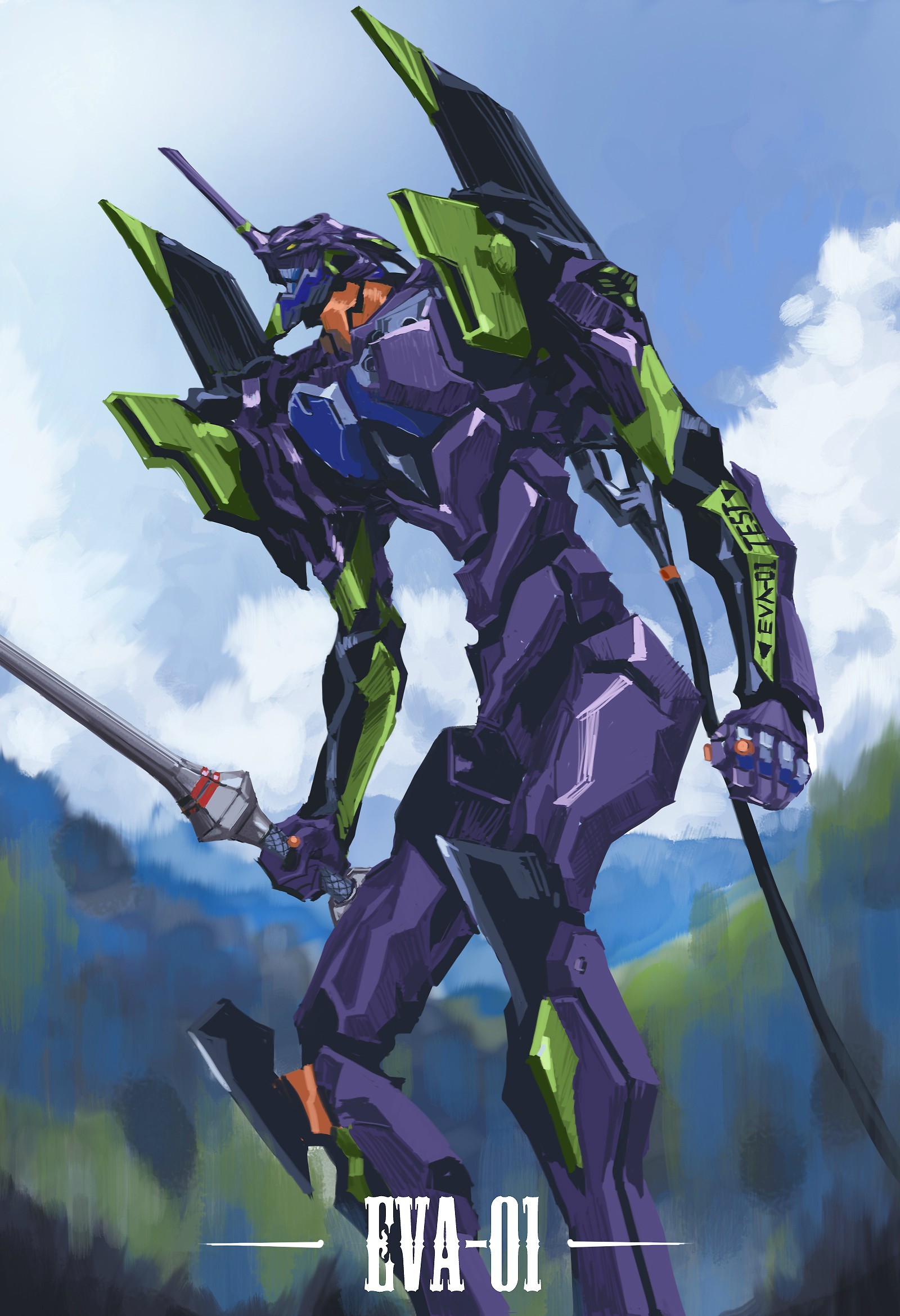 EVA Unit-01 | Пикабу