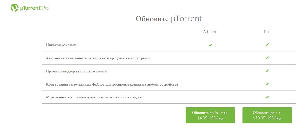 µTorrent® - торрент-загрузчик