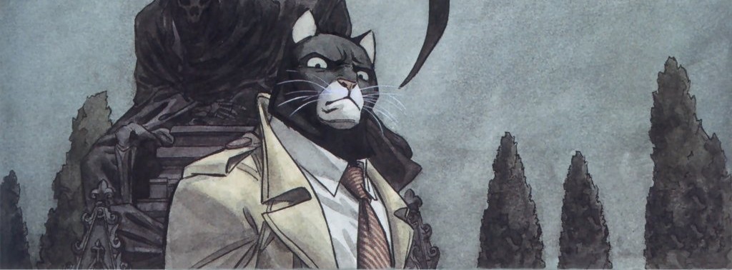 Blacksad: Zootopia for Adults - NSFW, My, Interesting, Graphic novels, , Comics, alternative reality, GIF, Longpost