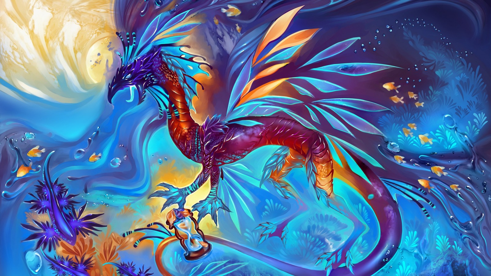 Необычные драконы арт
