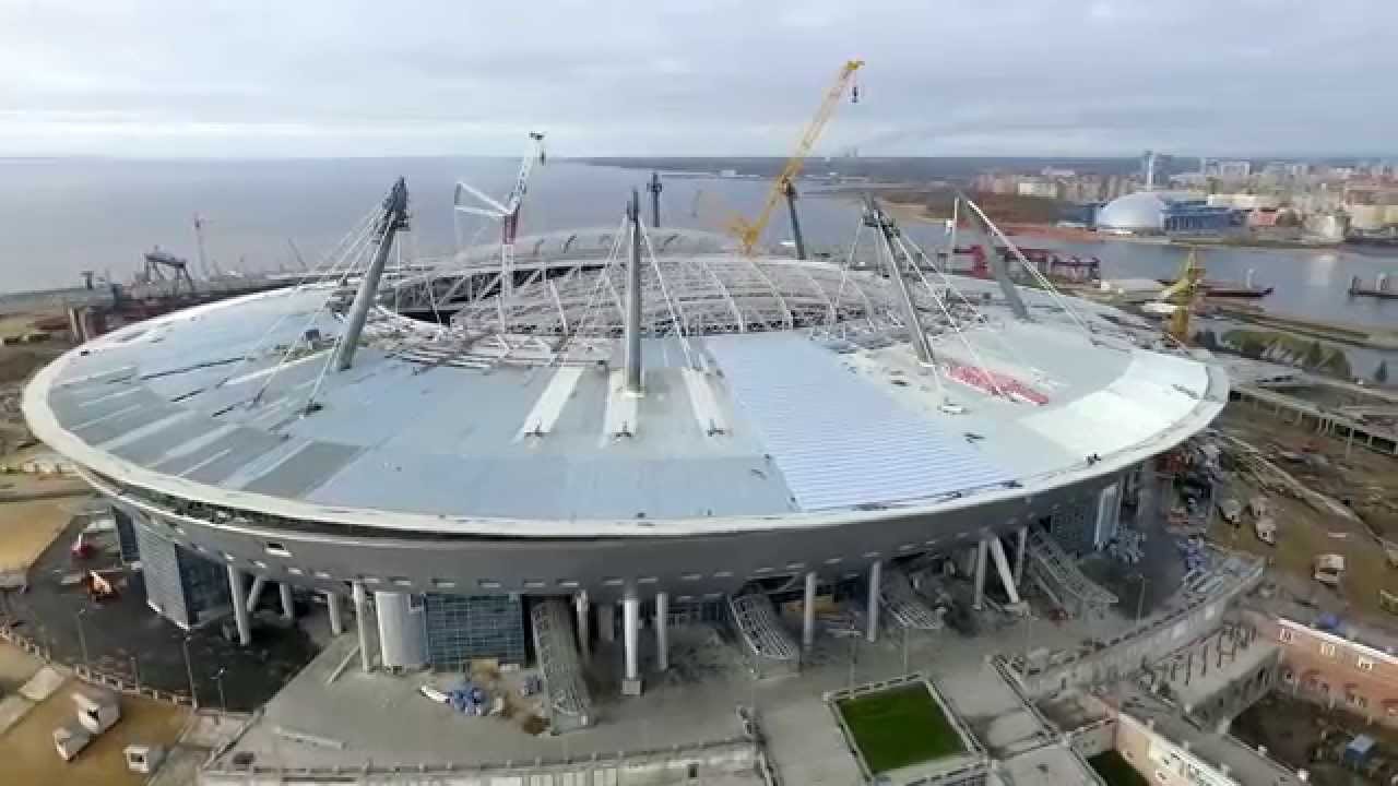 “Zenith”: it is impossible to train at the new stadium in St. Petersburg. - Football, Zenith, Stadium, Soccer World Cup, Longpost