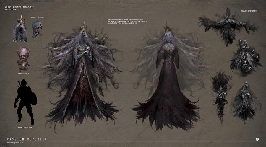 Some concepts from Dark Souls - Computer games, Dark souls, Art, Longpost